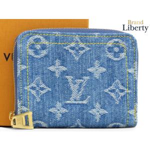 未使用 ルイヴィトン LOUIS VUITTON モノグラムデニム LV リミックス ジッピー コイン パース コインケース 小銭入れ カードケース パスケース 名刺入れ