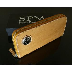 長財布 ラウンドファスナー 幾何学模様型押し 金色 黒 牛革 牛皮