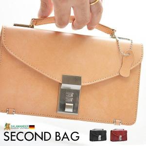 ミニセカンドバッグ 鍵付き レッドスミス RED SMITH サラマンダー社製ボンデッドレザー 小さめ バック かばん カバン 鞄 送料無料 3色展開 RSX04