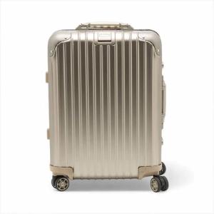 リモワ RIMOWA キャリーケース トパーズ チタニウム 923.53.03.4 34リットル 4輪 機内持ち込み可 シャンパンゴールド 7-12-615