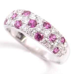 ジュエリーマキ パールリング アコヤ真珠 9.0mm ダイヤモンド 0.36ct