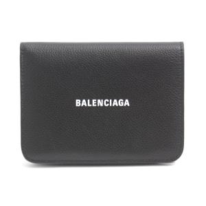 バレンシアガ BALENCIAGA 二つ折り財布 レディース ブラック 黒 594205