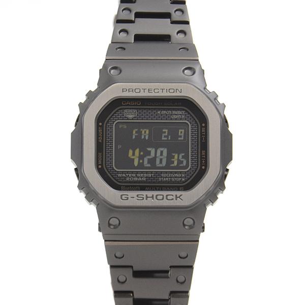 カシオ 時計 メンズ G-SHOCK ジーショック マルチフィニッシュドブラック ソーラー電波 ステ...