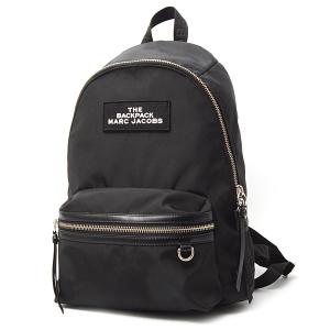 マークジェイコブス バッグ レディース ナイロン ロゴバッグパック リュック ブラック MARC JACOBS 中古