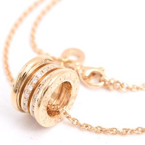 ビー・ゼロワン ブルガリ ビーゼロワン・ロック ネックレスYG ダイヤ B