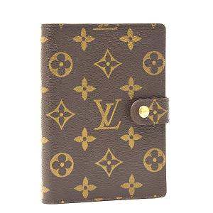 LOUIS VUITTON◇アジェンダPM_モノグラム_BRW/--/BRW/レディース