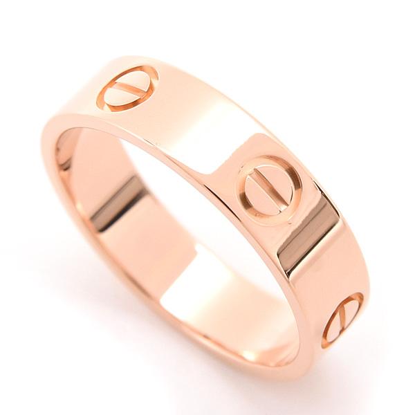 カルティエ 指輪 メンズ ラブ リング 60号 実寸19.5号 ピンクゴールド 750PG Cart...