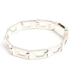 HERMES（エルメス） ブックルセリエ S レザーベルト×Ag925 □I刻印