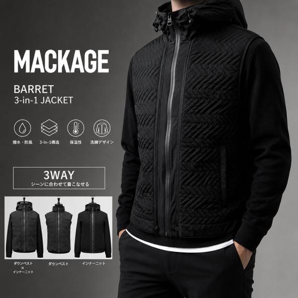 全品P5倍!MAX15000円クーポン8/16迄★ MACKAGE マッカージュ ダウンジャケット ...