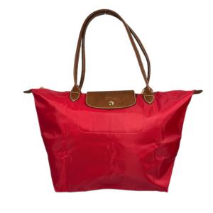 Longchamp ロンシャン トートバッグ ル・プリアージュ レッド系 ナイロン 中古 レディース｜brandoff