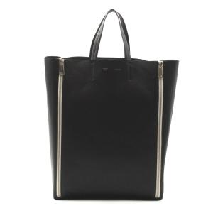 CELINE セリーヌ トートバッグ トートバッグ ブラック系 レザー 中古 レディース｜brandoff