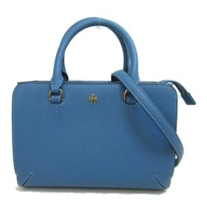 Tory Burch トリーバーチ 2wayショルダーバッグ 2wayショルダーバッグ ブルー系 レザー 中古 レディース｜brandoff