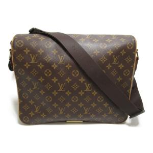 LOUIS VUITTON ルイ・ヴィトン メッセンジャーバッグ アベス ブラウン系 PVCコーティングキャンバス 中古｜brandoff