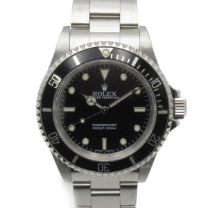ROLEX ロレックス 腕時計 サブマリーナ・ノンデイト 腕時計 ブラック系 ステンレススチール 中古 メンズ｜brandoff