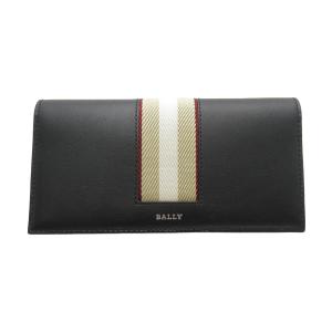 BALLY バリー 二つ折り長財布 二つ折り長財布 ブラック系 レザー メンズ｜brandoff