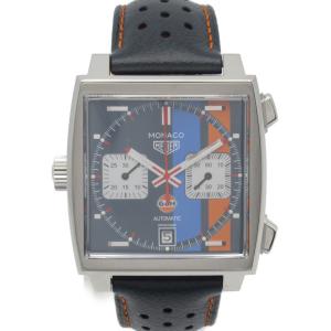 TAG HEUER タグホイヤー 腕時計 モナコ ガルフ スペシャルエディション 腕時計 ブルー系 ステンレススチール 中古 メンズ｜brandoff