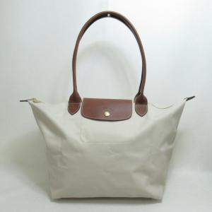 Longchamp ロンシャン トートバッグ トートバッグ プリアージュ トートバッグ ベージュ系 レザー レディース｜brandoff