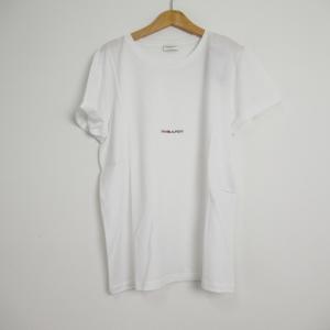 SAINT LAURENT サンローラン 半袖Tシャツ Tシャツ ホワイト系 コットン レディース｜brandoff