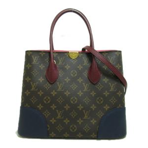 LOUIS VUITTON ルイ・ヴィトン トートバッグ フランドリン ブラウン系 モノグラム 中古 レディース｜brandoff