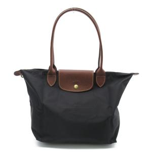 Longchamp ロンシャン トートバッグ ル プリアージュ オリジナル M トップハンドバッグ ブラック系 その他 再生ポリアミドキャンバス レディース｜brandoff