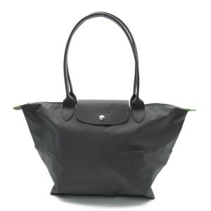 Longchamp ロンシャン ショルダーバッグ ル プリアージュ グリーン L ショルダーバッグ グレー系 その他 再生ポリアミドキャンバス レディース｜brandoff