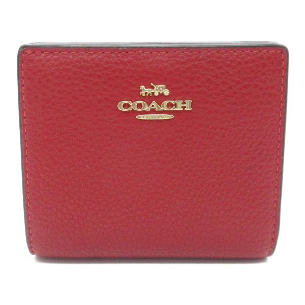 コーチ 二つ折財布 ブランドオフ COACH レザー 二つ折り財布 レザー レディース