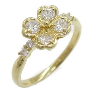 JEWELRY ジュエリー リング・指輪 ダイヤモンド リング クリア系 K18（イエローゴールド）...