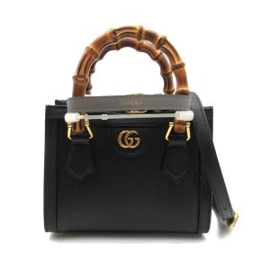 グッチ 〔グッチ ダイアナ〕ミニ トートバッグ ブランドオフ GUCCI レザー 2wayショルダーバッグ レザー レディース｜brandoff