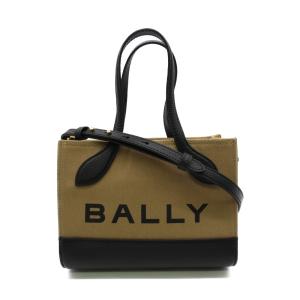 バリー 2wayショルダーバッグ BAR KEEP ON XS ブランドオフ BALLY ファブリック 2wayショルダーバッグ ファブリック/レザー レディース｜brandoff