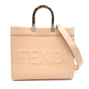 フェンディ サンシャイントート ブランドオフ FENDI レザー トートバッグ レザー 中古 レディース｜brandoff