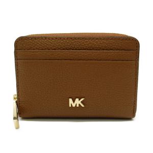 Michael Kors マイケルコース ラウンド財布 ラウンド財布 ブラウン系 レザー  中古 レディース｜brandoff