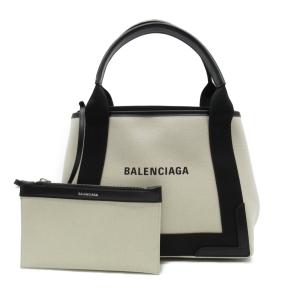 バレンシアガ ネイビー スモール カバス ブランドオフ BALENCIAGA キャンバス トートバッグ コットンキャンバス レディース｜brandoff