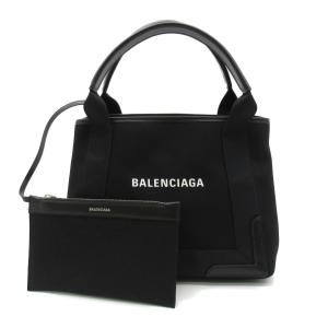 バレンシアガ ネイビー スモール カバス ブランドオフ BALENCIAGA キャンバス トートバッグ コットンキャンバス レディース｜brandoff