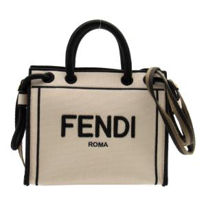 フェンディ 2wayショルダー バッグ ブランドオフ FENDI キャンバス 2wayショルダーバッグ キャンバス 中古 レディース｜brandoff