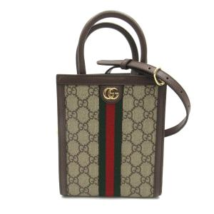 グッチ 〔オフィディア〕 スーパーミニバッグ ブランドオフ GUCCI PVCコーティングキャンバス ショルダーバッグ GGスプリームキャンバス｜brandoff