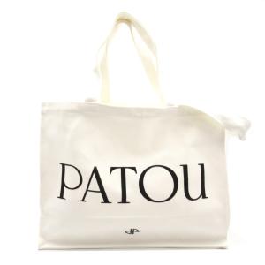 パトゥ 2wayショルダーバッグ キャンバストート ブランドオフ PATOU キャンバス トートバッグ コットン メンズ レディース｜brandoff