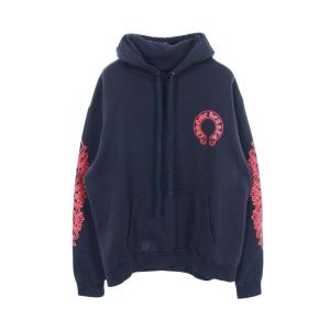 クロムハーツ ホースシュー CHプラス アームロゴ ブランドオフ CHROME HEARTS コットン パーカー 中古 メンズ