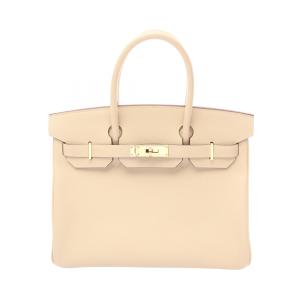 エルメス バーキン30 ブランドオフ HERMES レザー ハンドバッグ ヴォーエプソン 中古 レディース