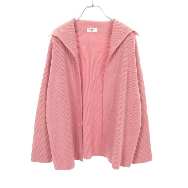 オーラリー ブランドオフ AURALEE ウール カーディガン 中古 レディース