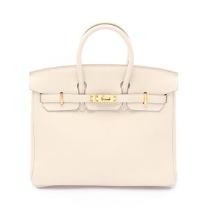 エルメス バーキン25 ブランドオフ HERMES レザー ハンドバッグ トゴ 中古 レディース