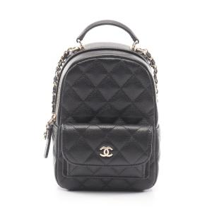 シャネル マトラッセ ブランドオフ CHANEL キャビアスキン(グレインドカーフ) リュックサック バックパック グ