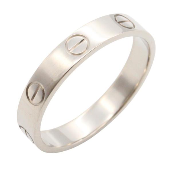 カルティエ ミニラブリング ブランドオフ CARTIER K18WG（ホワイトゴールド） リング・指...