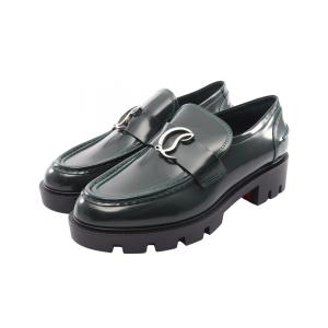 クリスチャンルブタン CL Moc Lug ブランドオフ Christian Louboutin レザー ローファー 中古 レディース