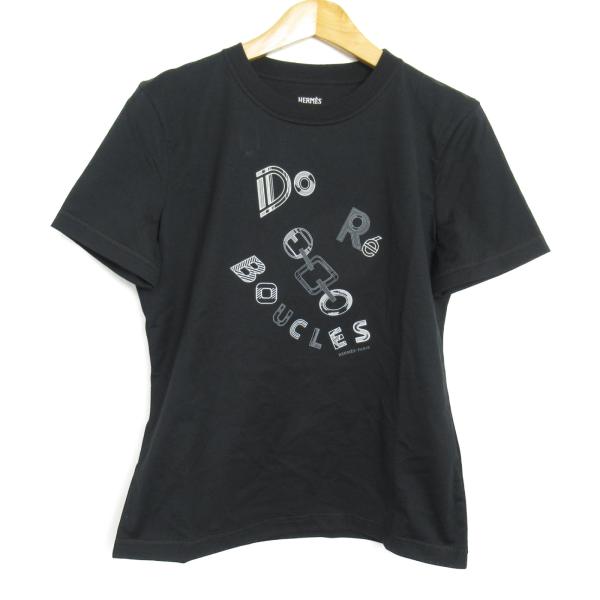 エルメス Tシャツ MICRO DO RE BOUCLES ブランドオフ HERMES コットン 半...