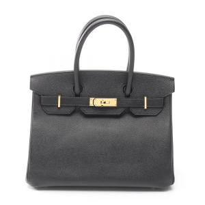 エルメス バーキン30 ブランドオフ HERMES レザー ハンドバッグ ヴォーエプソン 中古 レディース