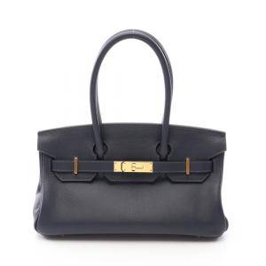 エルメス ショルダーバーキンライト29 ブランドオフ HERMES レザー ショルダーバッグ エヴァーカラー 中古 レ