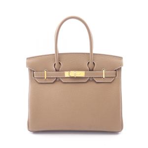 エルメス バーキン30 エトゥープ ブランドオフ HERMES その他 ハンドバッグ トゴ 中古 レディース
