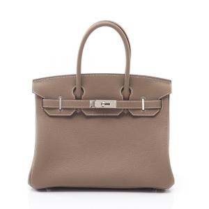 エルメス バーキン30 エトゥープ ブランドオフ HERMES その他 ハンドバッグ トゴ 中古 レディース
