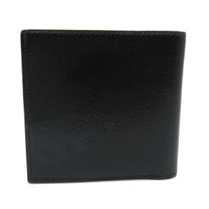 エルメス 二つ折り札入れ財布 ブラック（エルメス） ブラック系 ブラック