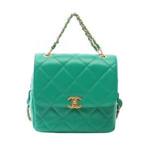 シャネル マトラッセ スクエア チェーンバックパック ブランドオフ CHANEL ラムスキン（羊革） リュックサック